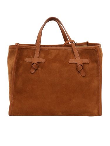 Leather And Fabric Bag - Gianni Chiarini - Modalova