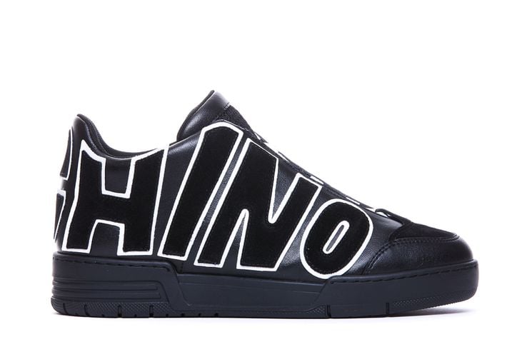 Maxi Logo Streetball Sneakers - Moschino - Modalova