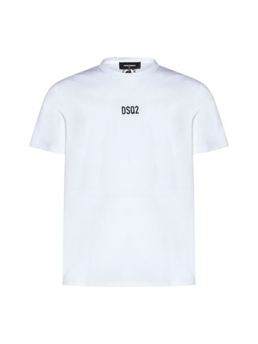 Dsquared2 Logo Cotton T-shirt - Dsquared2 - Modalova