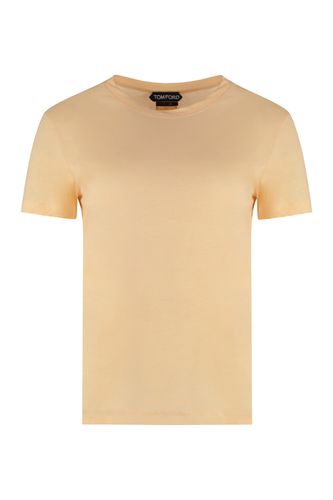 Tom Ford Cotton Crew-neck T-shirt - Tom Ford - Modalova