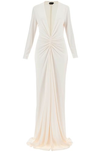 Long Stretch Jersey Evening Dress - Tom Ford - Modalova