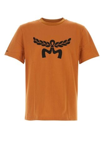 MCM Orange Cotton T-shirt - MCM - Modalova