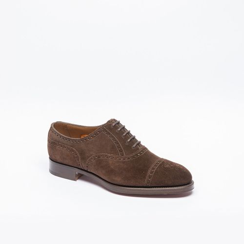 Edward Green Mocca Suede Shoe - Edward Green - Modalova