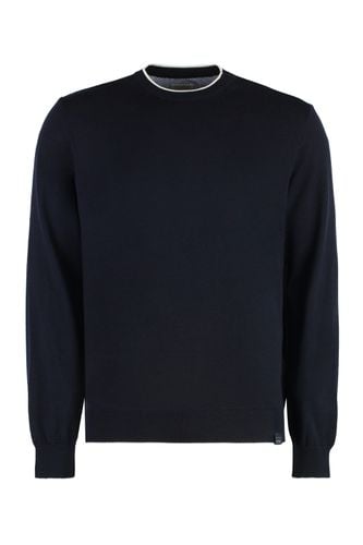 Virgin Wool Crew-neck Sweater - Paul & Shark - Modalova