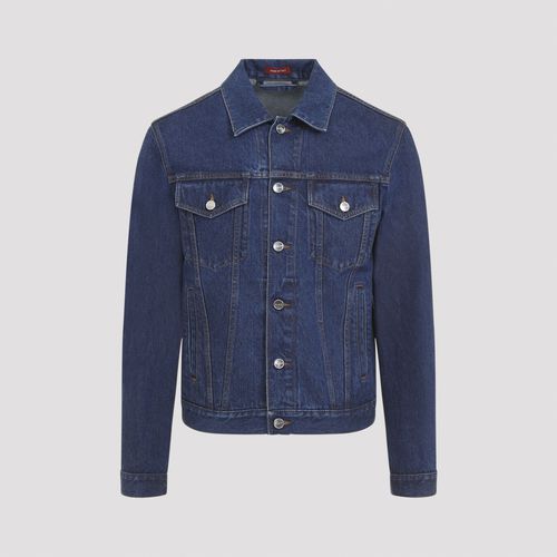 Collared Button-up Denim Jacket - Gucci - Modalova