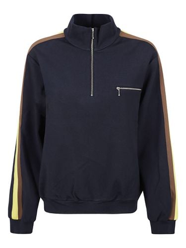 Tory Burch Knit Quarter Zip Sweater - Tory Burch - Modalova