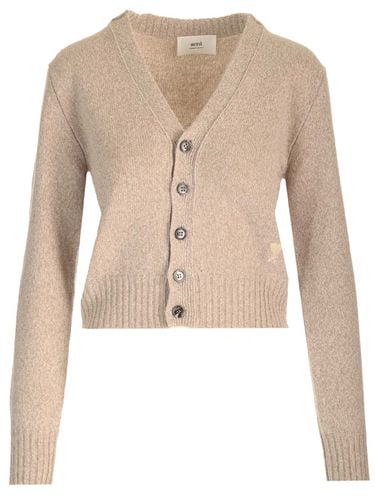 Slim Fit Cardigan - Ami Alexandre Mattiussi - Modalova