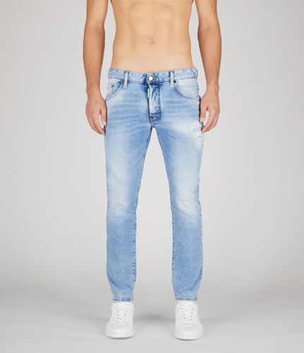 Light Blue Five-pocket Jeans - Dsquared2 - Modalova