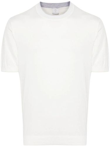 Eleventy White Cotton T-shirt - Eleventy - Modalova