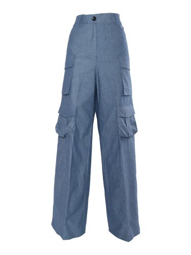 Ballantyne Light Blue Cargo Jeans - Ballantyne - Modalova