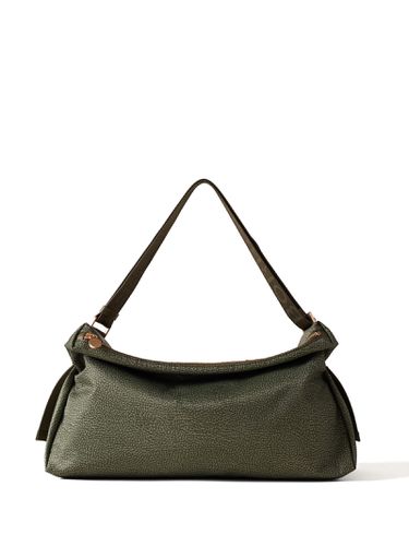 Leather Crossover Shoulder Bag - Borbonese - Modalova