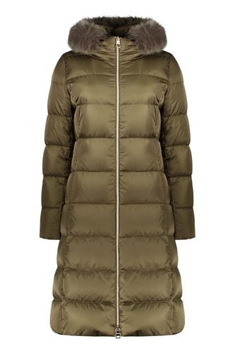 Herno Hooded Full-zip Down Jacket - Herno - Modalova