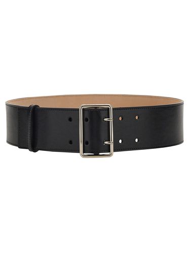 Black And Silver Military Belt - Alexander McQueen - Modalova