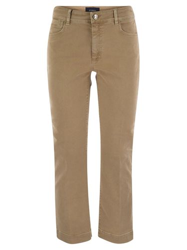 SportMax enna Beige Cotton Jeans - SportMax - Modalova