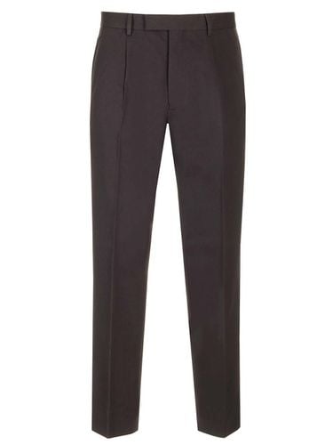 Zegna Cotton And Wool Trousers - Zegna - Modalova