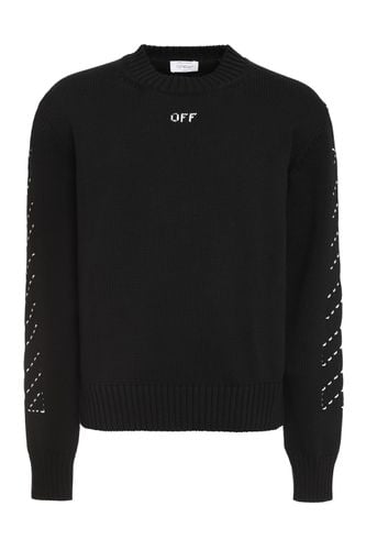 Stitch Arrows Diags Sweater - Off-White - Modalova