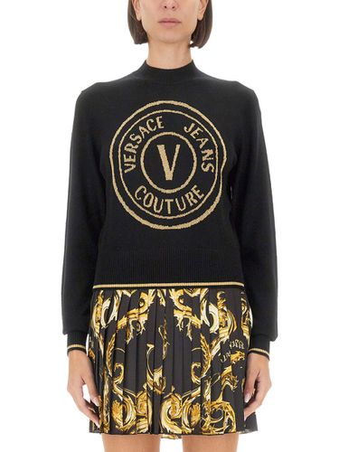 V-emblem Jersey - Versace Jeans Couture - Modalova