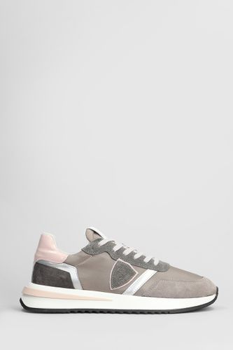 Tropez 2.1 Sneakers In Suede And Fabric - Philippe Model - Modalova