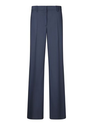 Straight Leg Plain Formal Trousers - MSGM - Modalova