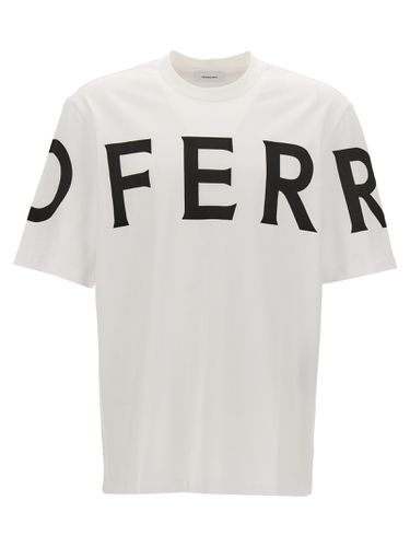 Ferragamo Logo T-shirt - Ferragamo - Modalova