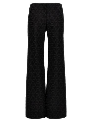 Damask Fabric Pants - Alberta Ferretti - Modalova