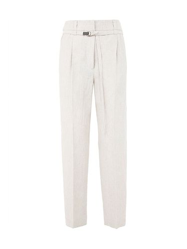 Cropped Tapered Trousers - Brunello Cucinelli - Modalova