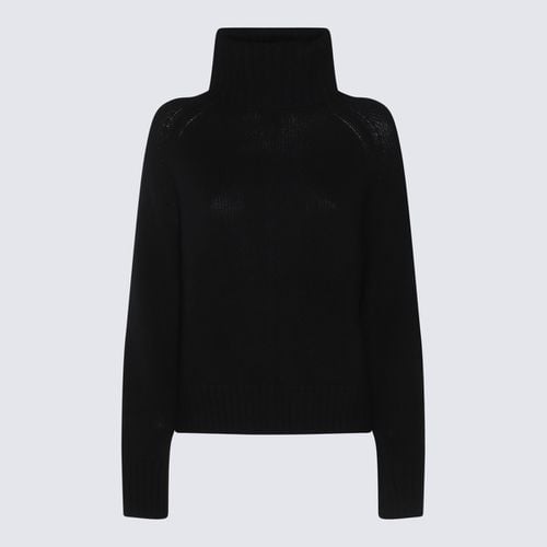 Allude Black Wool Knitwear - Allude - Modalova