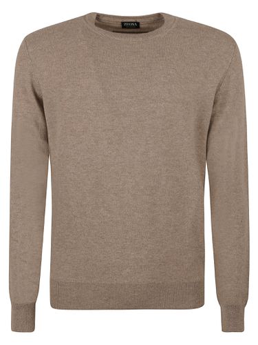 Zegna Round Neck Sweater - Zegna - Modalova