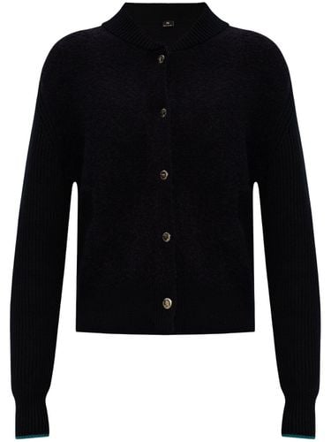 Womens Knitted Cardigan Snap Front - PS by Paul Smith - Modalova