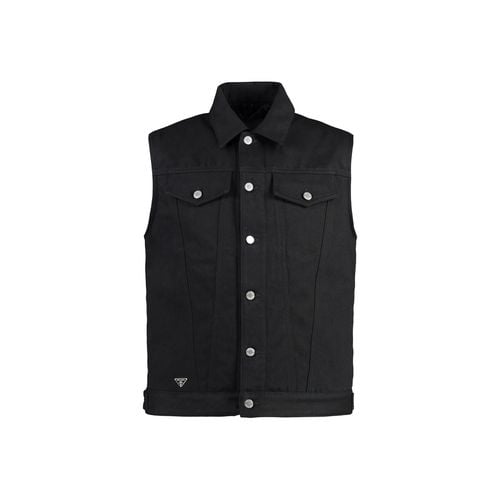 Prada Denim Gilet - Prada - Modalova