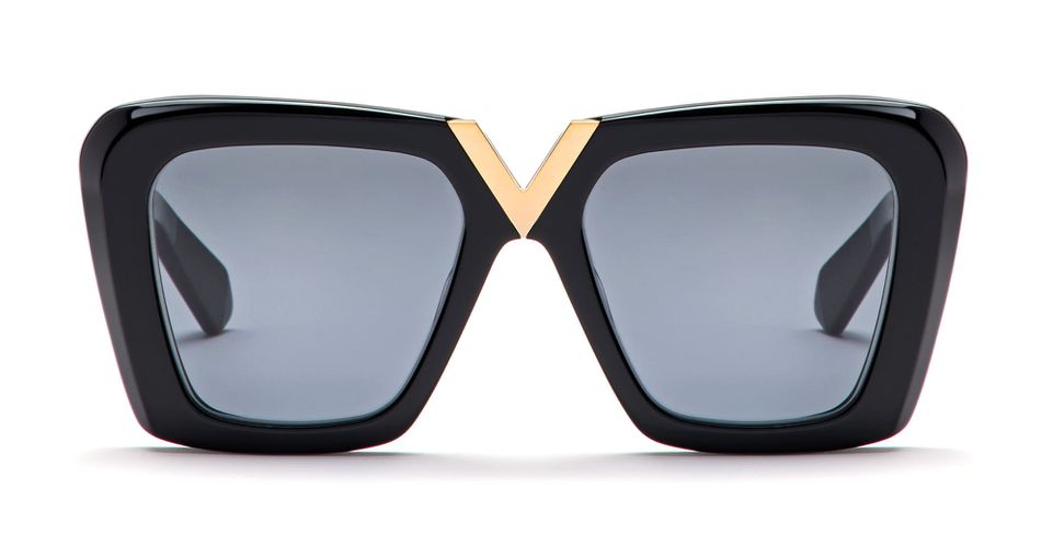 V-gold-ii - / Gold Sunglasses - Valentino Eyewear - Modalova