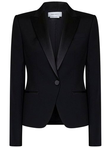 Single Breasted Tailored Blazer - Alexander McQueen - Modalova