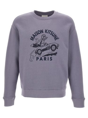 Racing Fox Sweatshirt - Maison Kitsuné - Modalova