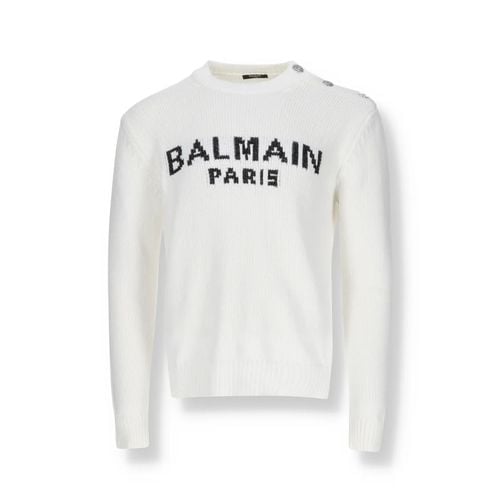 Balmain Logo Sweater - Balmain - Modalova