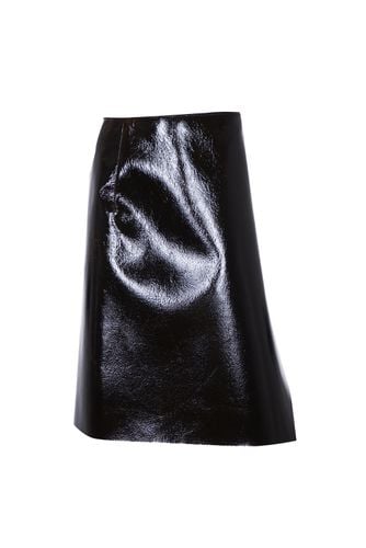 Zip Glossy Skirt - Philosophy di Lorenzo Serafini - Modalova