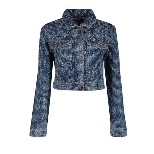 De-atel-s Cropped Denim Jacket - Diesel - Modalova