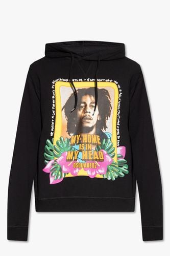 Dsquared2 Graphic Printed Hoodie - Dsquared2 - Modalova