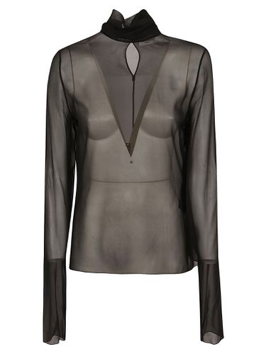 Saint Laurent See-through Blouse - Saint Laurent - Modalova