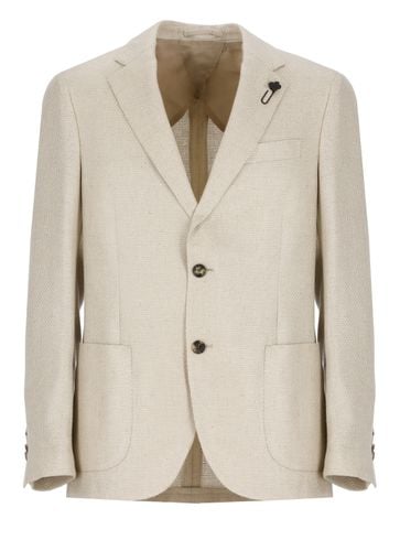 Lardini Cashmere And Silk Jacket - Lardini - Modalova