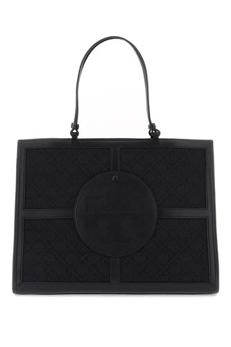 Large T Monogram Tote Bag - Tory Burch - Modalova