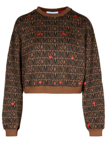 Cotton Blend Sweatshirt - Moschino - Modalova