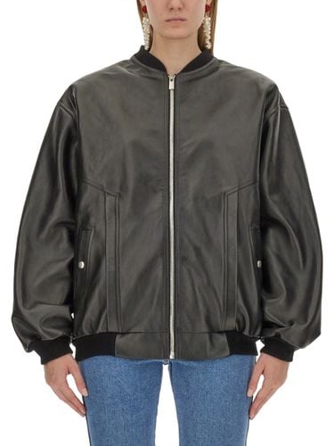 Oversize Fit Bomber Jacket - Magda Butrym - Modalova