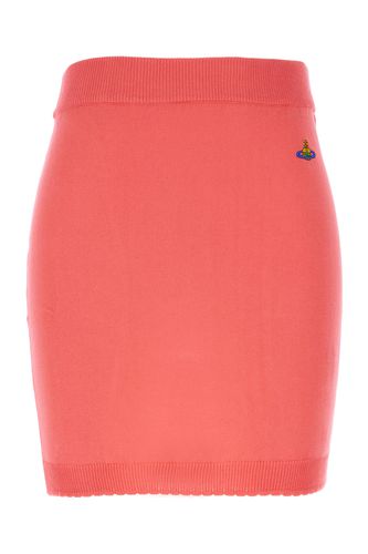 Coral Cotton Mini Skirt - Vivienne Westwood - Modalova