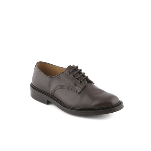 Daniel Espresso Burnished Calf Derby Shoe - Tricker's - Modalova