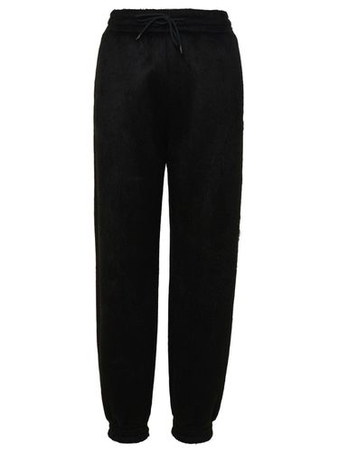 MSGM Black Acrylic Blend Pants - MSGM - Modalova