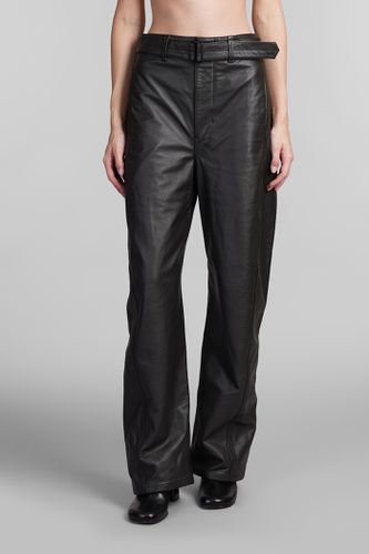 Lemaire Pants In Brown Leather - Lemaire - Modalova