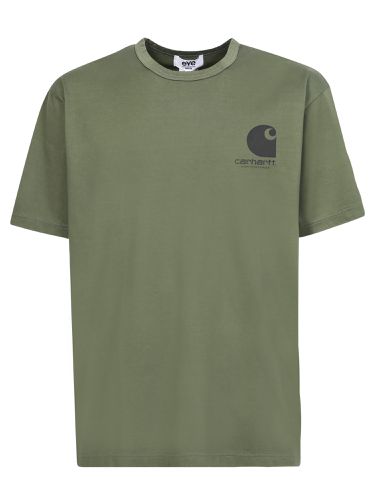 Junya Watanabe Khaki Logo T-shirt - Junya Watanabe - Modalova