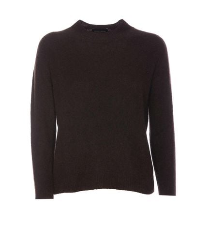 Crewneck Knitted Sweater - Roberto Collina - Modalova