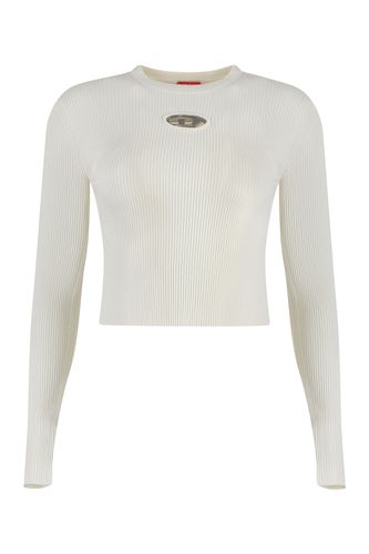 M-valary Logo Print Long Sleeve Top - Diesel - Modalova