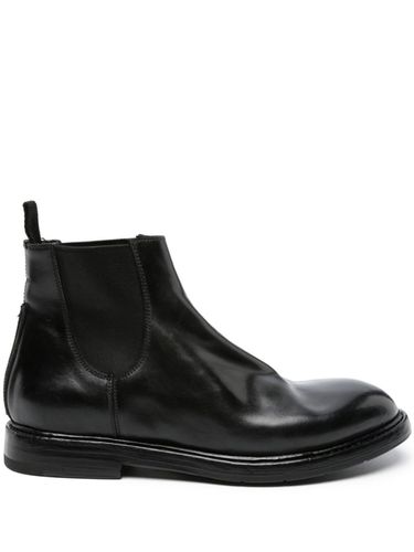 Brushed Leather Chelsea Ankle Boots - Premiata - Modalova